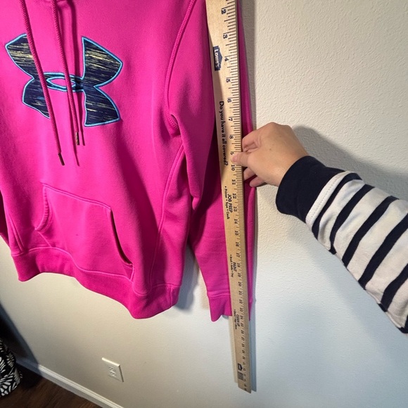 Under Armour Vibrant Pink Sweatshirt - Picture 8 of 10